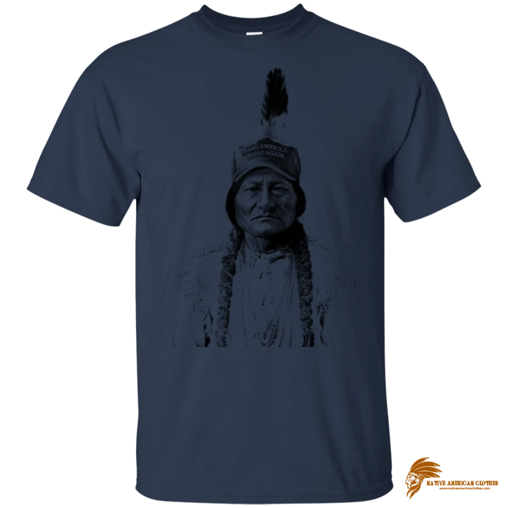 Ancient Tradition Men's Chief Portrait Native American People T-shirt ...