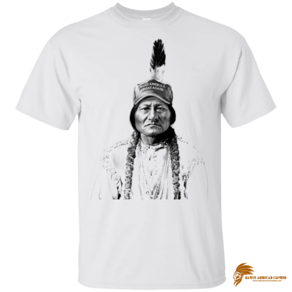 Ancient Tradition Men's Chief Portrait Native American People T-shirt