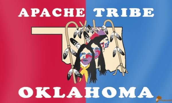 Apache of Oklahoma Native American Flag