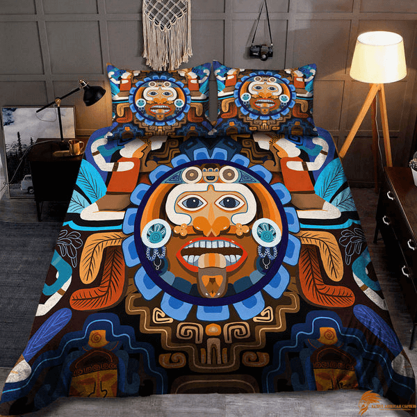 Authentic Printed Native American Bedding Set