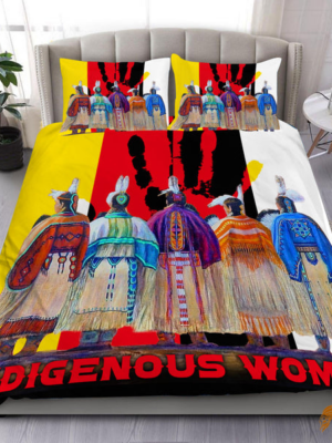 Bedding Set with 3D Native American Print Designs