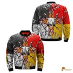 Bison Arrow 3D Pullover Native American Jacket