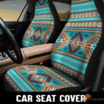 Blue Native Car Seat Cover SEANAT002