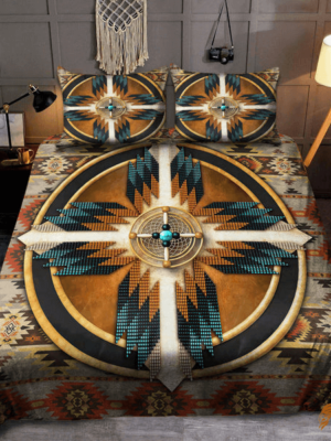 Colorful Native American Patterned Bedding Set with a Unique Touch