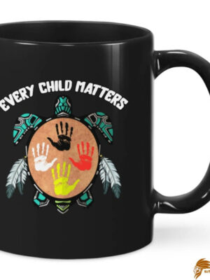 Cute Turtle 'Every Child Matters' Ceramic Mug