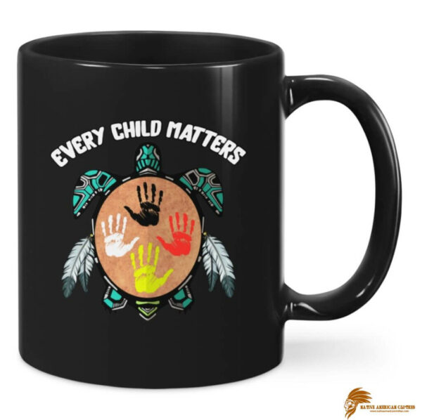 Cute Turtle 'Every Child Matters' Ceramic Mug