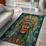 Design Handcrafted Pattern Native American Area Rug