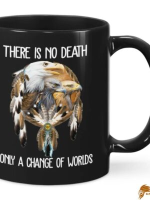 Eagle Print Native American Ceramic Mug