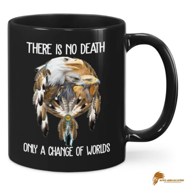 Eagle Print Native American Ceramic Mug