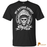 Immortal Spirit Native American Design T-shirt