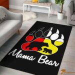 Mama Bear Native American Style Area Rug