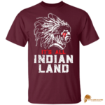 Men's Native American Design All Indian Land T-Shirt - G500 Gildan 5.3 oz. T-Shirt