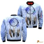 Men's Watercolor Dreamcatcher Native Coat