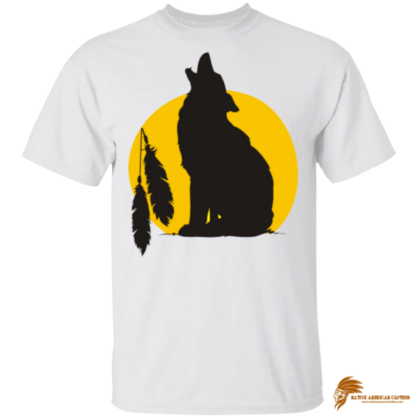 Moon Wolf Howling G500 Gildan 5.3 oz. T-Shirt