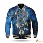 Native American Blue Galaxy Dreamcatcher Jacket