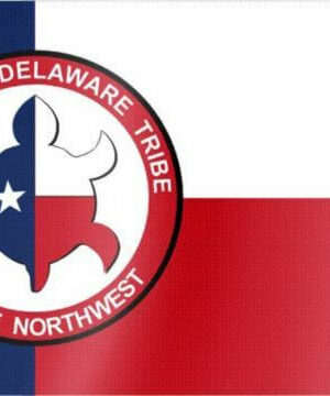 Native American Cherokee Delaware NW Flag