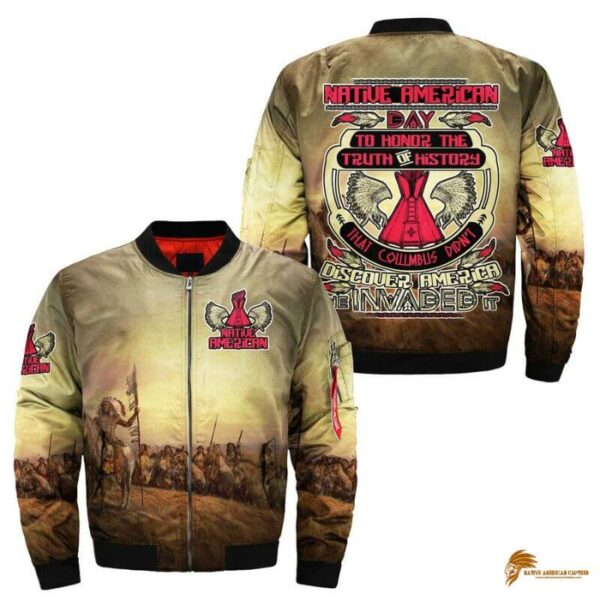 Native American Day to Honor Jacket - JACNAT054