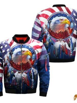 Native American Eagles Jacket-JACNAT056