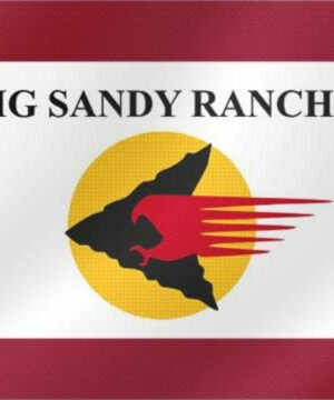 Native American Flag Of Big Sandy Rancheria