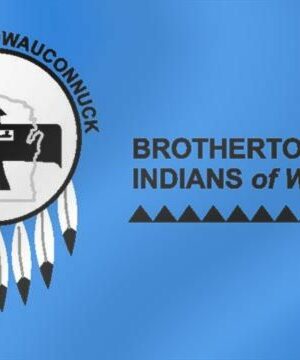 Native American Flag of the Brothertown Indians of Wisconsin