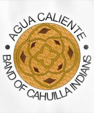 Native American Flag representing Agua Caliente