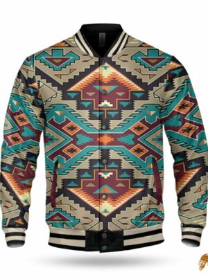 Native American-Inspired Culture Design Men's Jacket