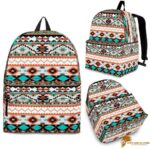 Native Border Patterns Native American Backpack BACNAT020