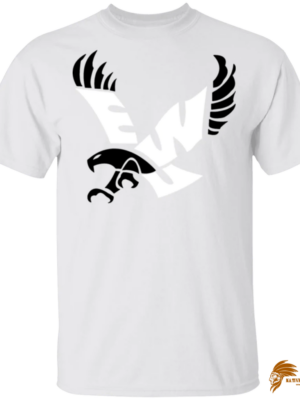 Patterned Eastern Washington EWU Eagles T-Shirt