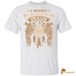 Patterned I Support Native American Rights 1 1 G500 Gildan 5.3 oz. T-Shirt