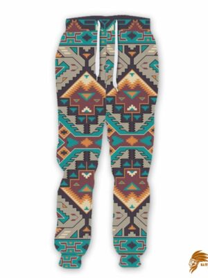 Patterned Native American Culture Sweatpants