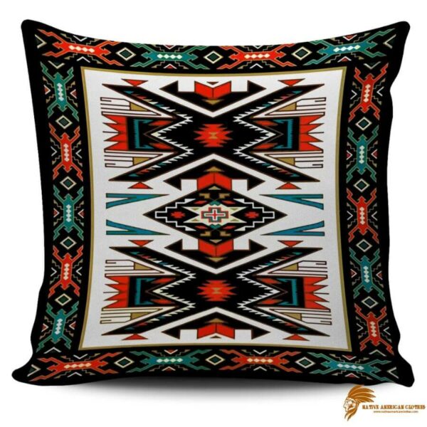 PILNAT007 White Watercolor Bohemia Dreamcatcher Native American Pillow Covers