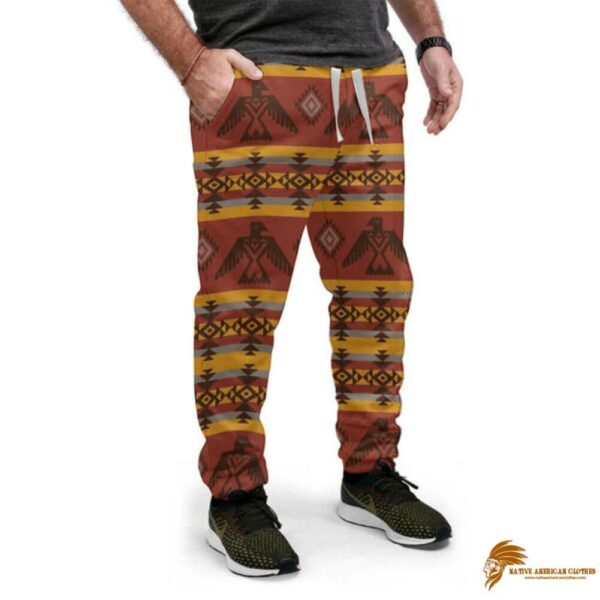 Plaid Native Yellow Patterns Sweatpants