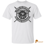 Printed Skullcap Design: Born To Protect My Own Territory Native American T-shirt