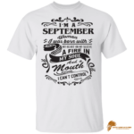 September Woman Heart On G500 Gildan 5.3 oz. T-Shirt