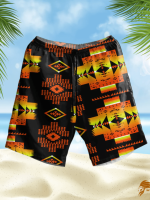 SHONAT009 Pattern Native Hawaiian Shorts