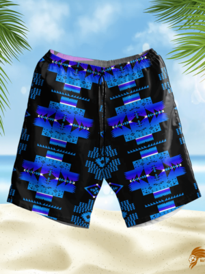 SHONAT010 Pattern Native Hawaiian Shorts