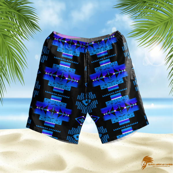 SHONAT010 Pattern Native Hawaiian Shorts