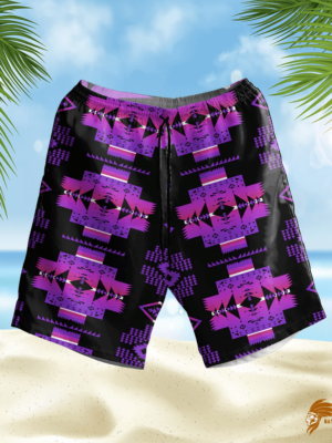 SHONAT011 Pattern Native Hawaiian Shorts