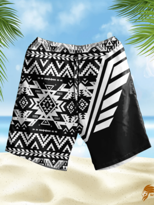 SHONAT012 Pattern Native Hawaiian Shorts