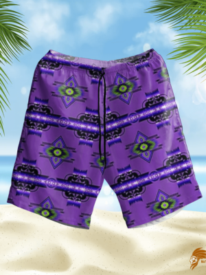 SHONAT020 Pattern Native Hawaiian Shorts