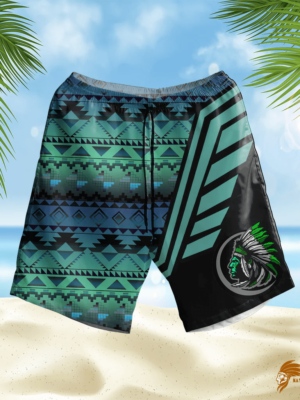 SHONAT029 Pattern Native Hawaiian Shorts