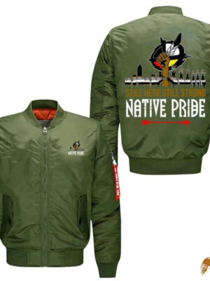 Still Here Still Strong Native Pride Coat