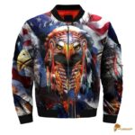 Stylish Native Eagle Jacket with Native American-Inspired Design