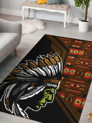 Traditional Color Pattern Native Hand-Woven Rugs