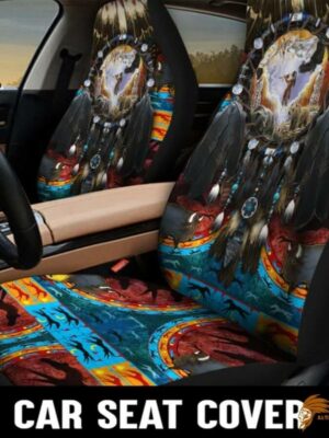 Vintage Native Car Seat Cover SEANAT012