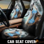 Wolf Patterned Native Car Seat Cover SEANAT011