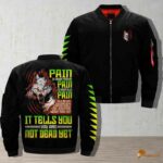 Wolves At The Gate Pain Is Your Ally Native Jacket - A Stylish Expression