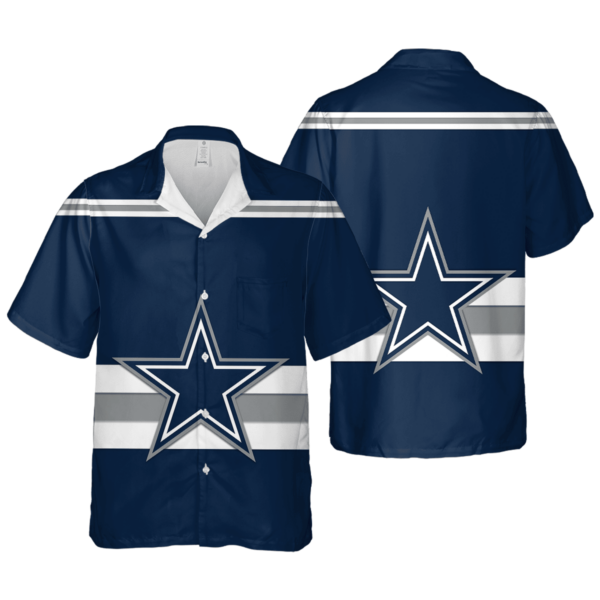 Sport-Team Dallas Cowboys Team Logo Hawaiian Shirt - Perfect Gifts For Your Loved Ones