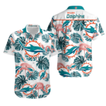 Sport-Team Miami Dolphins Hawaiian Shirt V2 Summer Aloha Shirt