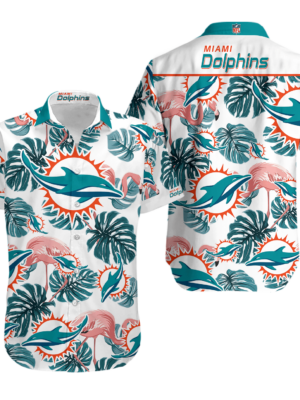 Sport-Team Miami Dolphins Hawaiian Shirt V2 Summer Aloha Shirt